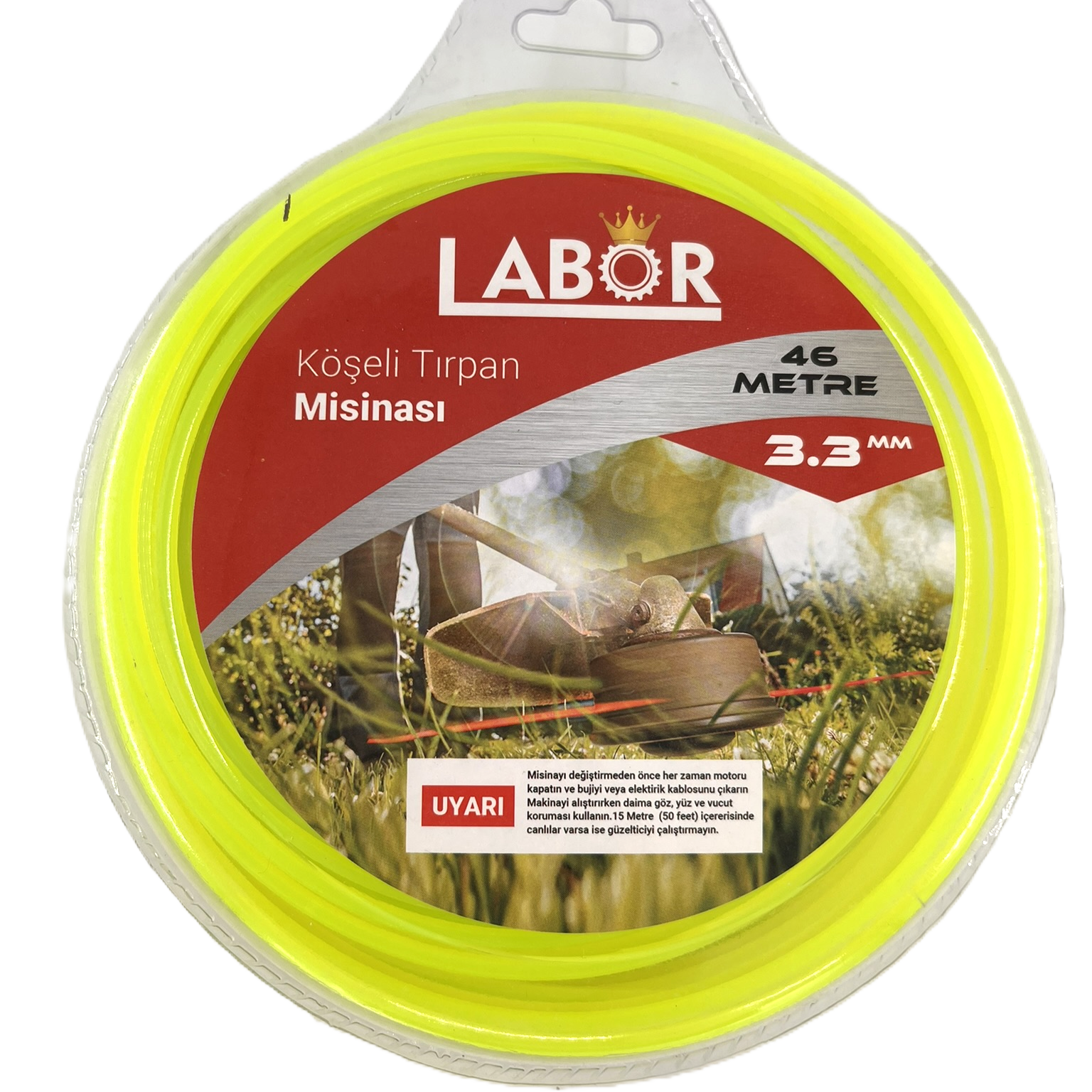 LABOR TIRPAN MİSİNA 6 KÖŞE 3.30MM